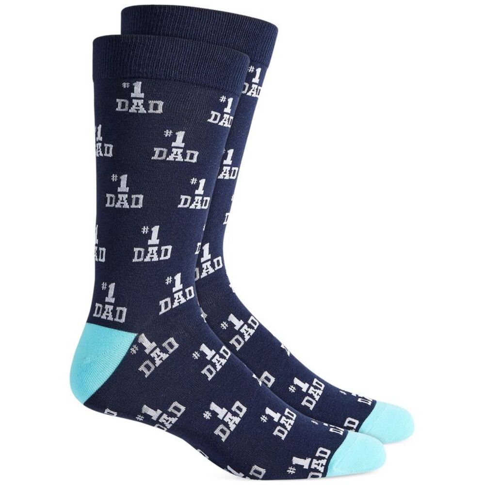 Club Room Men's #1 Dad Crew Socks